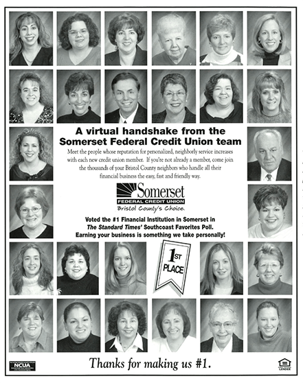Recognized as Number 1 Financial Institution in Somerset